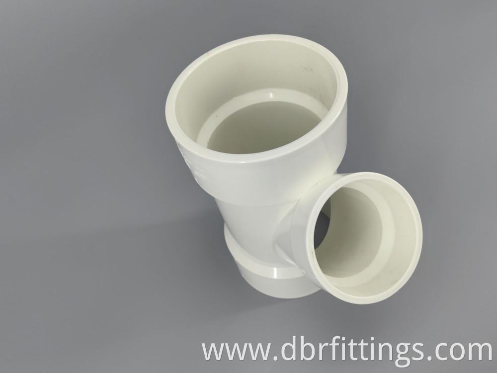 PVC Plumbing Pipe Fitting WYE